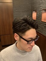 ヒロギンザ 八重洲店(HIRO GINZA)&nbsp;かき上げニュアンスマッシュサイドパート韓国マッシュフェード