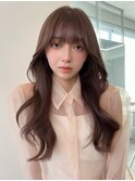 まろやかベージュ_ダークアッシュチェリーブラウンフェミニン