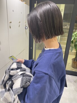 オーシャン(Ocean) ［Ocean Hair&Life 水田成美］黒髪切りっぱなしボブ☆