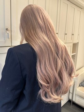 ベレーザ 渋谷(BELEZA) 3854ミルクティーアッシュハイトーンカラー艶髪グレーベージュ