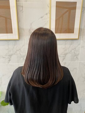 ジーナ 本八幡(Zina) 大人かわいい20代30代40代小顔ショコラベージュ　Zina本八幡