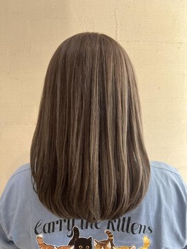 リフレアンドケア ミチ 幸町店(refre&care MICHI) 【MICHI refre店 佐藤彩】ミルクティカラー