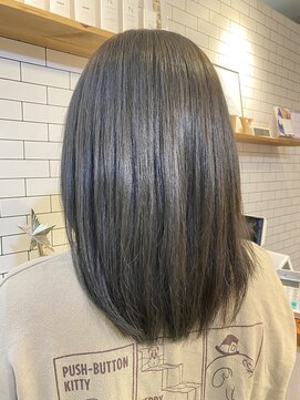 オーブ ヘアー リリー 博多2号店(AUBE HAIR lily) シルバーアッシュカラー