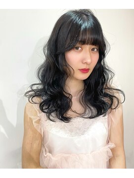 ニコフクオカヘアーメイク(NIKO Fukuoka Hair Make) 【NIKO】ラベンダー.ブリーチなしダブルカラー.レイヤーカット