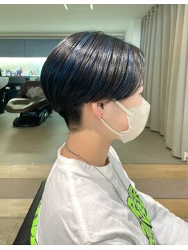 ノイ(noi) #noi_style ハンサムショート×ハイライトカラー