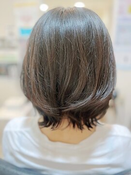 ガラントリー(GALAN TERIE) レイヤーミディアム白髪染めハイライト30代40代50代60代/新瑞橋