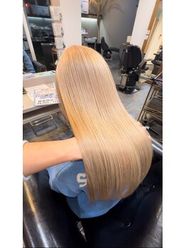 《カラー×髪質改善》理想のカラーと艶髪を叶える髪質改善！