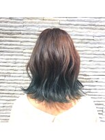 ビス リアン 川口店(Vis lien)&nbsp;透明感抜群♪グラデーションカラーブリーチオリーブグレージュ