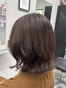 アルター(aL ter) 【グレイカラー×トリートメント】黒髪/小顔/ワンレン