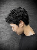 スパイキーショート/短髪男子