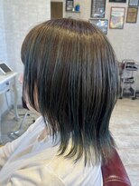 クオリア(Quaria)&nbsp;ブルーカラーブルーアッシュダブルカラー