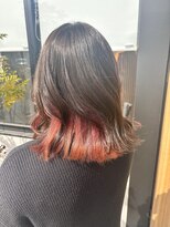 アースコアフュールボーテ 笛吹店(EARTH coiffure beaute)&nbsp;インナーカラー_ナチュラルカラー_ブリーチ_ケアーブリーチ