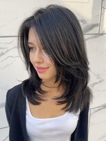 ヘアーサロン アモル(HAIR SALON Amor) ハイライトレイヤーカットエクステイルミナカラー縮毛矯正