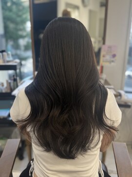 ハピネス 梅田茶屋町店(HAPPINESS) レイヤーカット/韓国ヘア/韓国風巻き/ブリーチなし/髪質改善