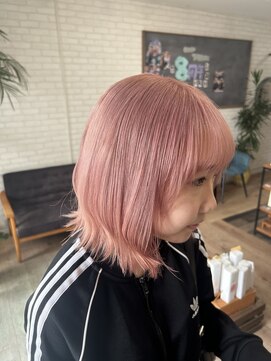 ココテラス(coco terrace) ブリーチ/ハイトーン/ピンクカラー