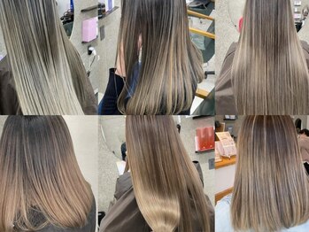 ラル(Lull)の写真/日常に馴染む、でもちょっと特別。大人女性のための、ナチュラルで華やかなハイトーンデザインカラー