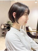 *滝田*20代30代40代絶壁解消丸み小顔ショートグレージュ吉祥寺
