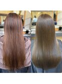 【橋本】うる髪フルカラー+自社製品髪質改善トリートメント