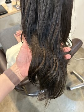 トムヘアーデザイン 楠葉店(TOM HAIR DESIGN) 透明感たっぷりアッシュブラウンカラー