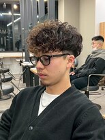 リッチブランドアンドコー(Rich Brand&Co)&nbsp;スパイキーショート　フェード　スペインカール　ルーズパーマ