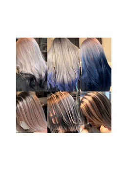 髪色にこだわりたい方にオススメ◎今までにない透明感と艶感で女性らしさを演出します。