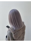 透け感ラベンダーカラー