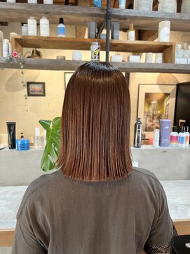 マスカリ(muscali) 黒髪/表参道ハイライト/オリーブグレー/小顔/ココアベージュd65