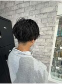MEN’S HAIR/サーフカール/刈り上げセンター パート