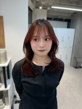 ザシェノンウメダ(THA CHAINON UMEDA) 着物ヘア/大人ガーリー/ダークアッシュ/似合わせカット/心斎橋