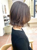 パークレーン アイス イヴェン(park lane ICI yeven)&nbsp;20代30代透明感モカブラウン×外ハネボブ韓国風