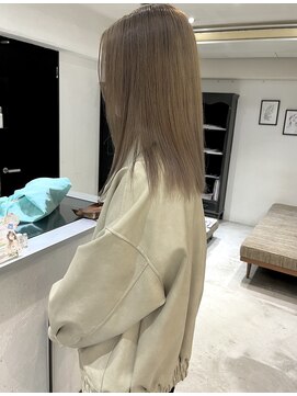 ジュノ 天文館本店(Juno) 【Juno 天文館店】ワンブリーチ◎ベージュカラー