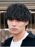 新橋メンズパーマツイストスパイラルパーマ波巻きパーマツイスパ
