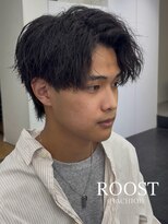 ルースト 八王子店(ROOST)&nbsp;MEN'SHAIR/ツイストパーマ/マッシュウルフ/眉毛