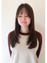 シエル ドゥ サワ(ciel de SAWA) 春夏に垢抜けたい方へ|レイヤーロング×艶ストレートで清潔感