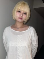 ヨハク 大阪梅田中崎町(yohaku) 【MIHO】ショートボブブロンド