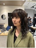 ミディアムパーマレイヤーパーマ