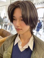 コムズアイ(COM'S/i)&nbsp;メンズボブレイヤーボブハイライトメンズカットメンズロング