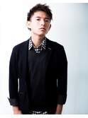 ツーブロックで清潔感! ブリティッシュショート☆