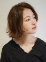 ネオリーブニコ 大井町店(Neolive Nico)&nbsp;【neolive nico 大井町店】　フレンチ外ハネボブ　グレージュ