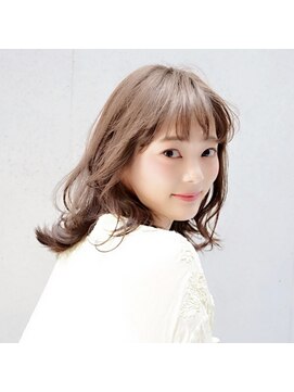 サロンボンジュール(salon Bonjour) ナチュラルひし形シルエットパーマ