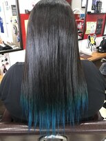 エボノスヘアー エボノスヘアー&nbsp;エメラルドターコイズブルー