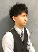 ビジネスパーマ<理容室><日野/床屋/メンズ>