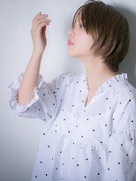 カバーヘア ブリス 大宮西口(COVER HAIR bliss) 個性的ことりベージュ小顔マニッシュショートs大宮10代20代30代