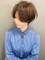 ラウンジ モリオ イケブクロ(Lounge MORIO Ikebukuro) 【morio池袋】大人可愛い前下がり透け感ショート♪