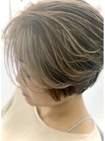 アヴニール アックス(Avenir axe)&nbsp;バレイヤージュ×ハイポイントショート