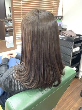 アンビエンテ(ambiente) ストレートワンカール　イルミナカラー【坂根】