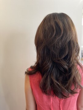 ピュアソウル(Pure Soul) ニューヨークドライカット★大人ガーリーロングレイヤー[渋谷]