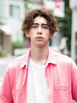 アカ(ACA)&nbsp;ツイストスパイラルパーマメンズカットメンズショート札幌大通