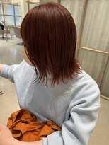 アンソル 戸田店(N'SOL) オレンジヘア