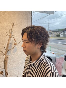 メール(Mer...) ☆波巻き×ハイライトウルフ☆ 横山飛翔